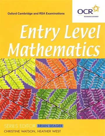 Cover of Entry Level Mathematics