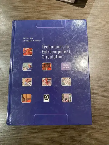Cover of Techniques in Extracorporeal Circulation 4E