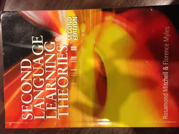 Cover of Second Language Learning Theories