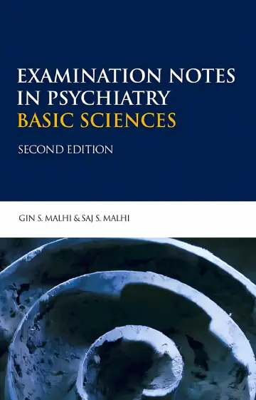 Cover of Examination Notes in Psychiatry - Basic Sciences 2Ed