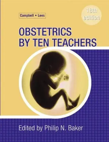 Cover of Obstetrics by Ten Teachers 18th Edition