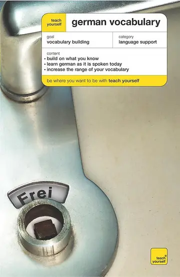 Cover of Teach Yourself German Vocabulary