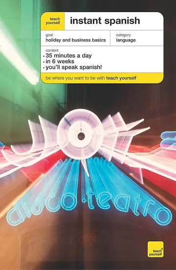 Cover of Instant Spanish
