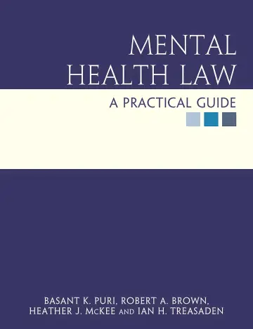 Cover of Mental Health Law