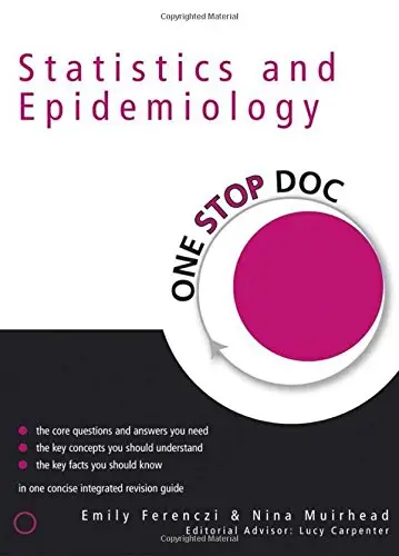 Cover of Statistics and Epidemiology One Stop Doc
