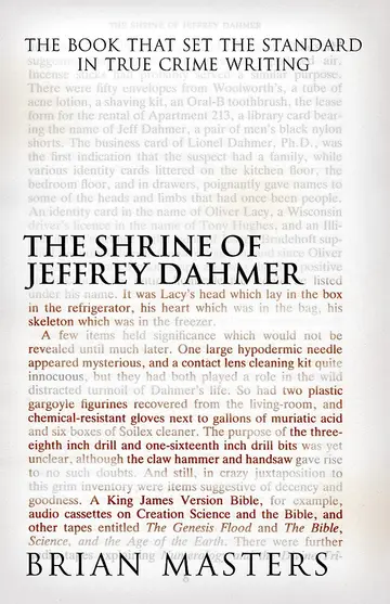 Cover of The Shrine of Jeffrey Dahmer