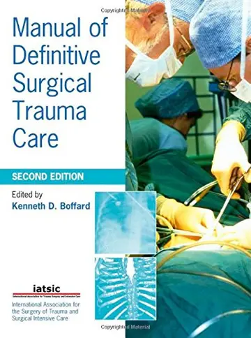 Cover of Manual of Definitive Surgical Trauma Care 2E