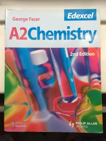Cover of Edexcel A2 Chemistry Textbook Second Edition