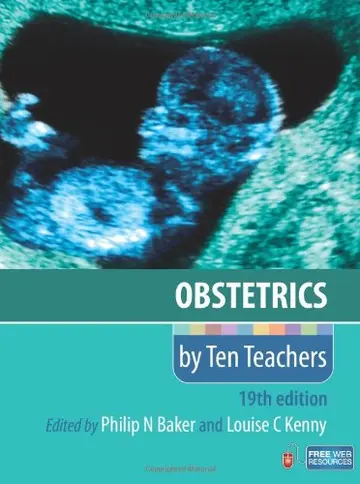 Cover of Obstetrics by Ten Teachers