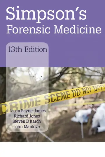 Cover of (Old)Simpson'S Forensic Medicine