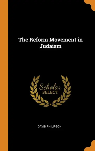 Cover of The Reform Movement in Judaism