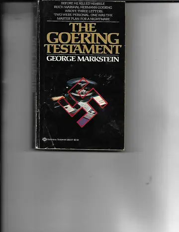 Cover of The Goering Testament