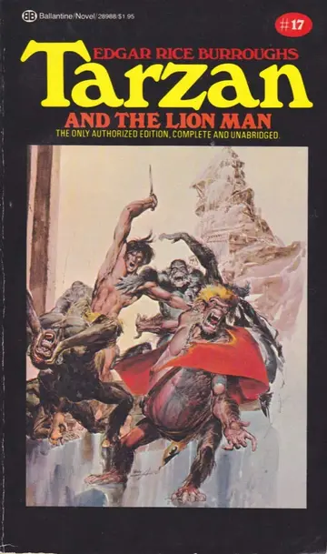 Cover of Tarzan and the Lion Man