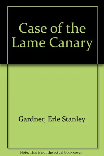Cover of Case of Lame Canary
