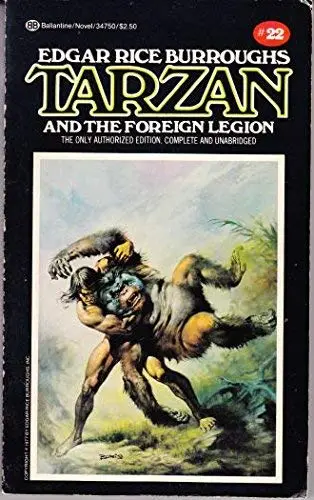 Cover of Tarzan and the Foreign Legion