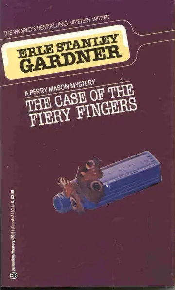 Cover of The Case of the Fiery Fingers