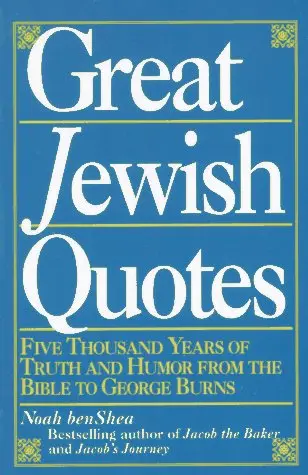 Cover of Great Jewish Quotes