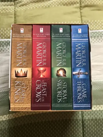 Cover of George R. R. Martin's A Game of Thrones 4-Book Boxed Set