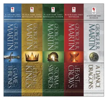 Cover of George R. R. Martin's A Game of Thrones 5-Book Boxed Set