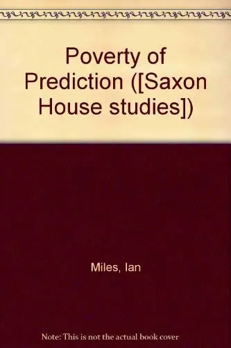 Cover of Poverty of Prediction