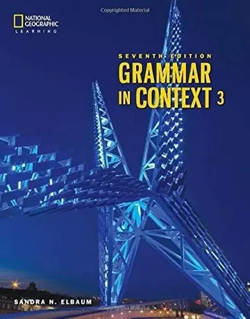 Cover of Grammar in Context 3