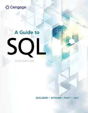 Cover of A Guide to SQL