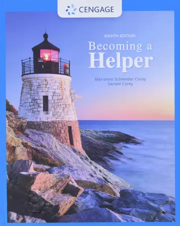 Cover of Becoming A Helper