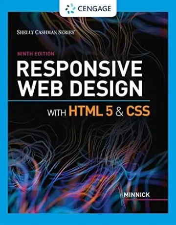 Cover of Responsive Web Design with HTML 5 & CSS