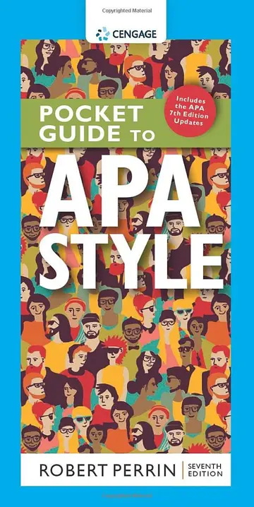 Cover of Pocket Guide to APA Style with APA 7e Updates