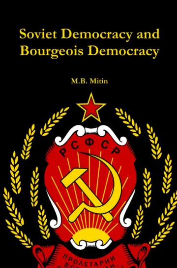 Cover of Soviet Democracy and Bourgeois Democracy