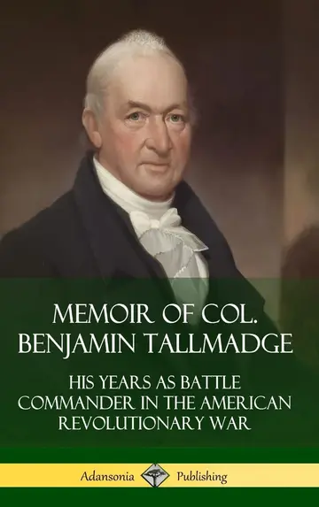 Cover of Memoir of Col. Benjamin Tallmadge