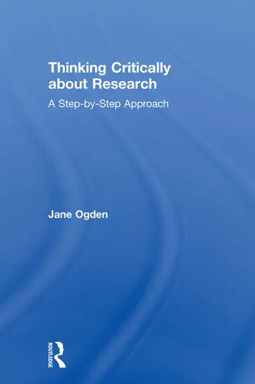 Cover of Thinking Critically About Research