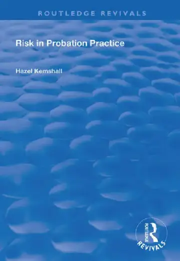 Cover of Risk in Probation Practice