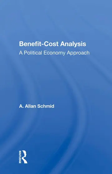 Cover of Benefit-cost Analysis