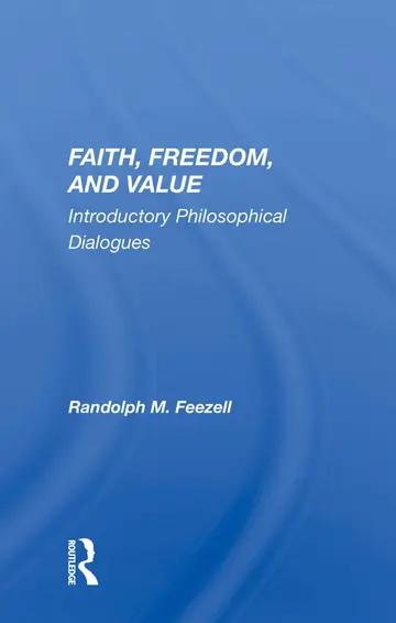 Cover of Faith, Freedom, and Value
