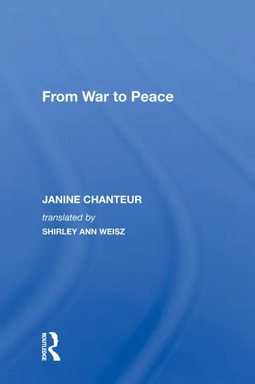 Cover of From War to Peace