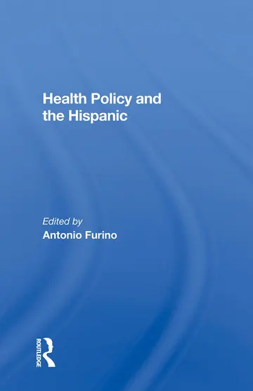 Cover of Health Policy and the Hispanic