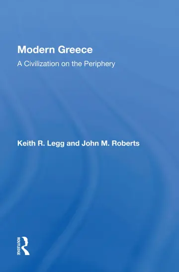 Cover of Modern Greece