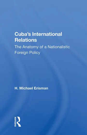 Cover of Cuba's International Relations