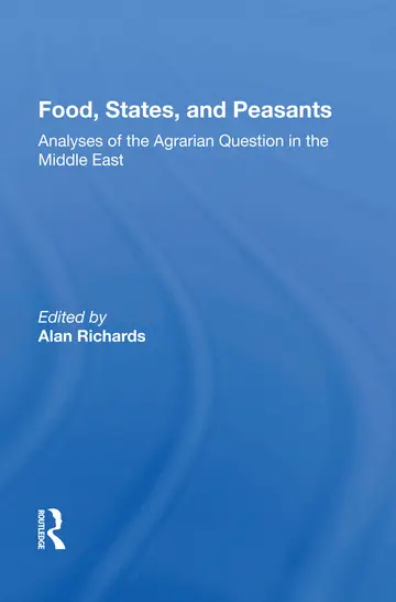 Cover of Food, States, and Peasants