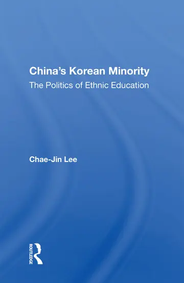 Cover of China's Korean Minority