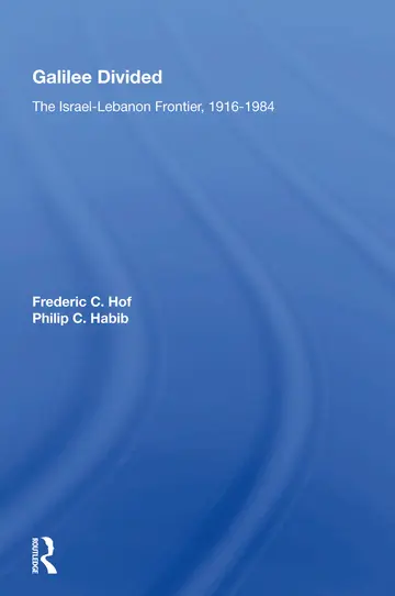 Cover of Galilee Divided