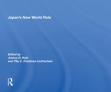 Cover of Japan's New World Role