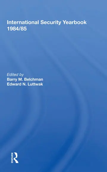 Cover of International Security Yearbook 1984/85