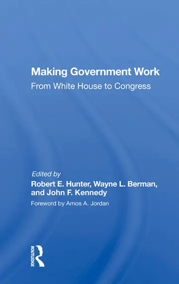 Cover of Making Government Work