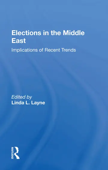 Cover of Elections in the Middle East