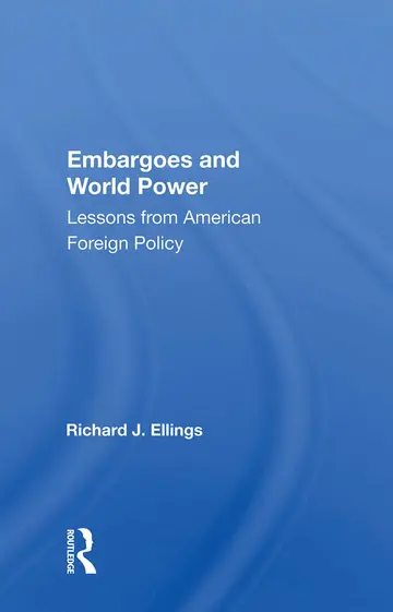 Cover of Embargoes and World Power
