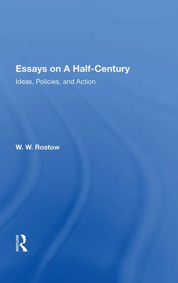 Cover of Essays on a Half-century