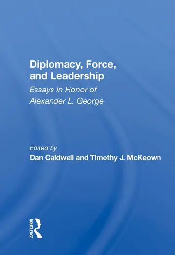 Cover of Diplomacy, Force, and Leadership