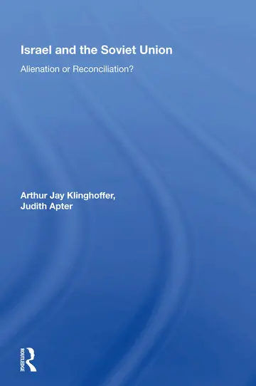 Cover of Israel and the Soviet Union